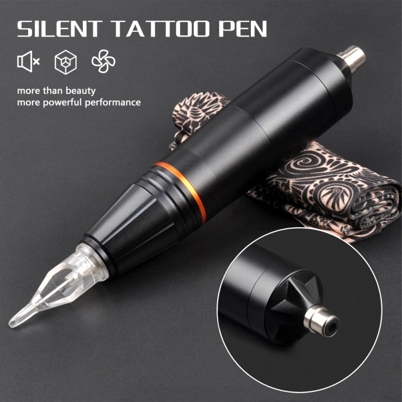 Tattoo Kit Factory - Wireless Machine Complete Rotary Pen Beginners