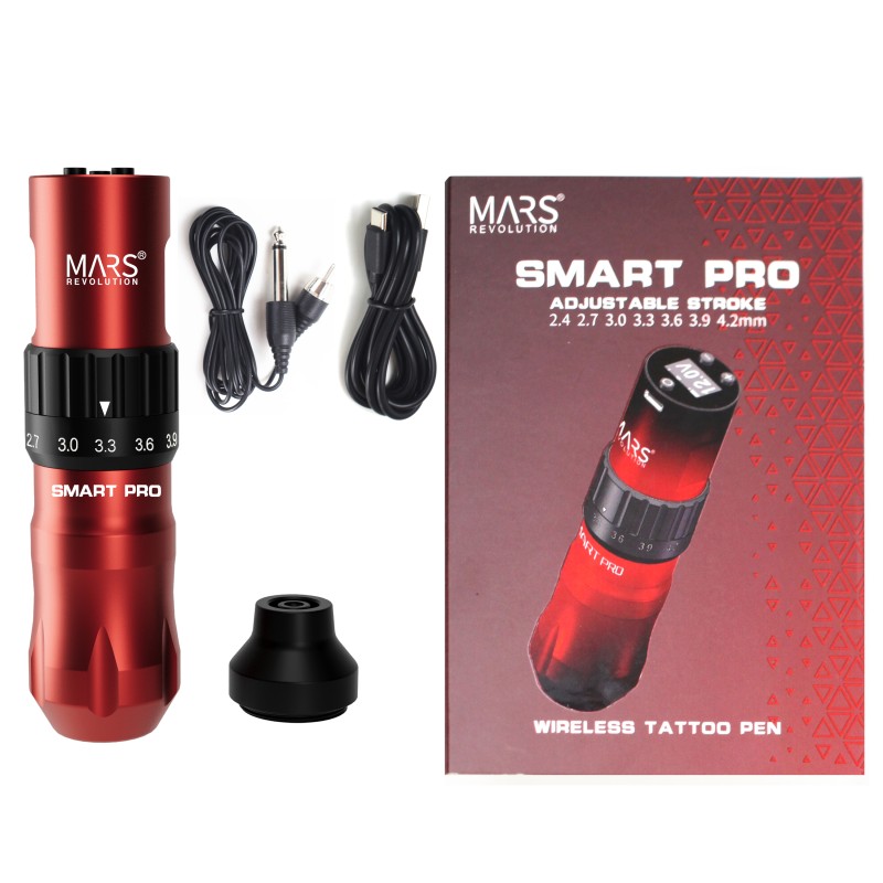 Tattoo Machine Supplier - Mars Professional Wireless Rechargeable Adjustable
