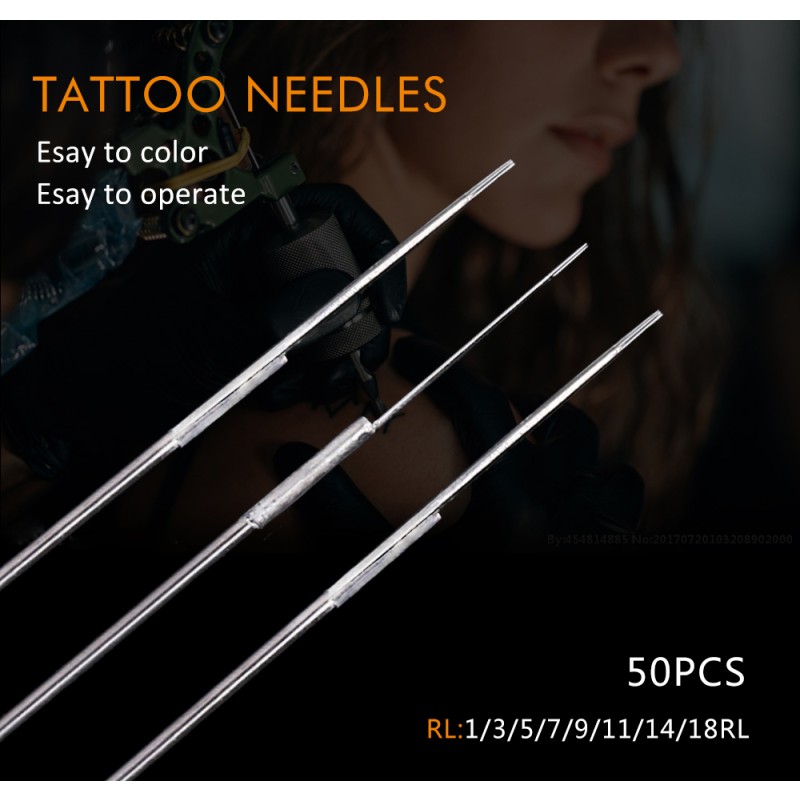 Tattoo Needles Manufacturer - 50 Pieces Blackbird Disposable Sterile