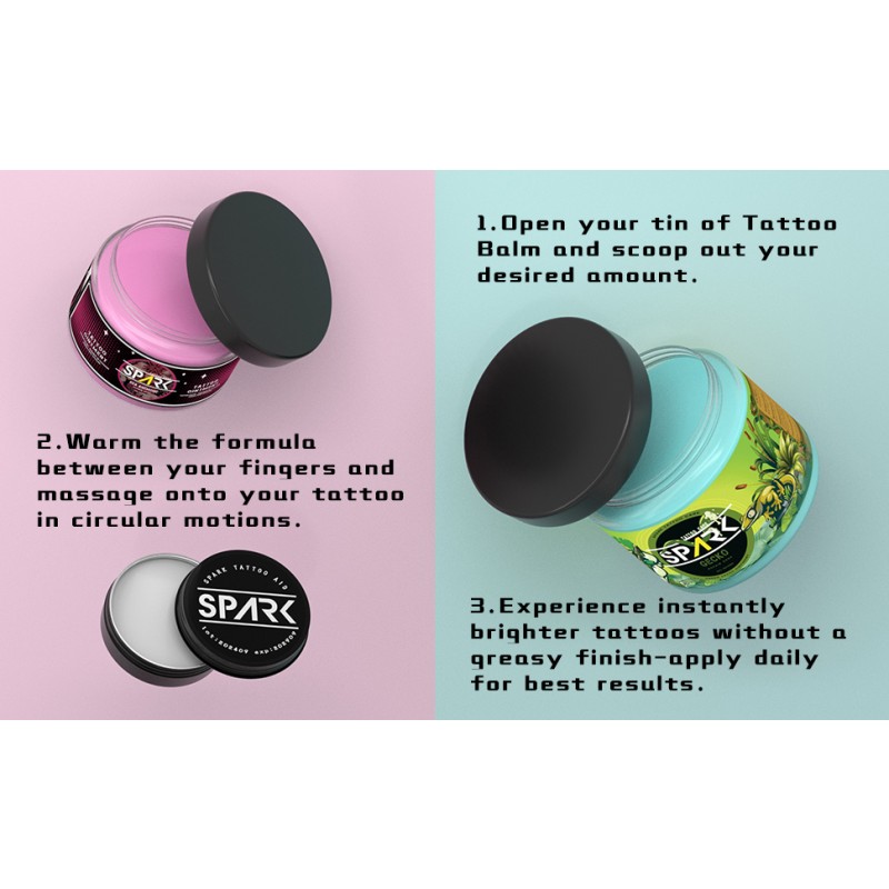 Tattoo Ointment Supplier - Spark Premium Comfortable Safe Healing