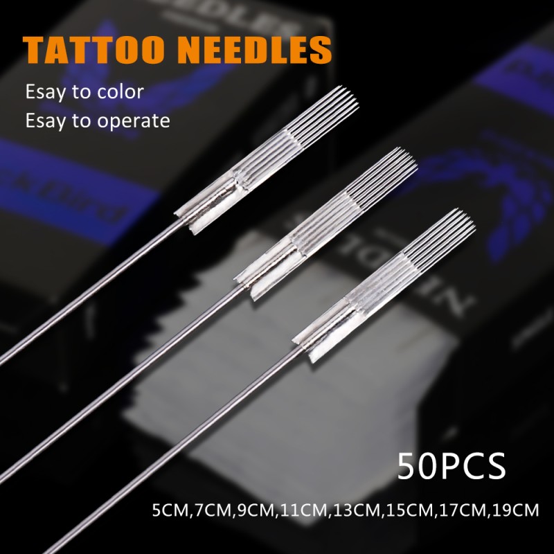 Tattoo Needles Factory - High Quality 50 Pieces Disposable Sterile