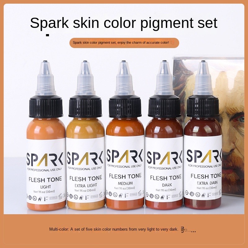 Tattoo Ink Kit Manufacturer - Professional Spark 30ml Long Lasting Pigments