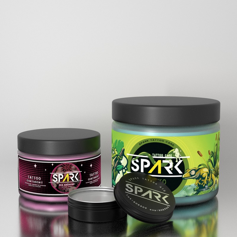 Tattoo Aftercare Manufacturer - Spark Premium Safe Skin Healing Protection