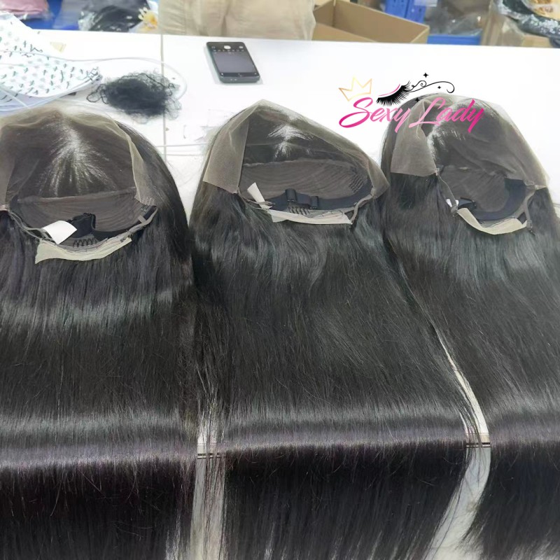 Raw Hair Wigs Supplier - HD Lace Front Virgin Cuticle Aligned Glueless