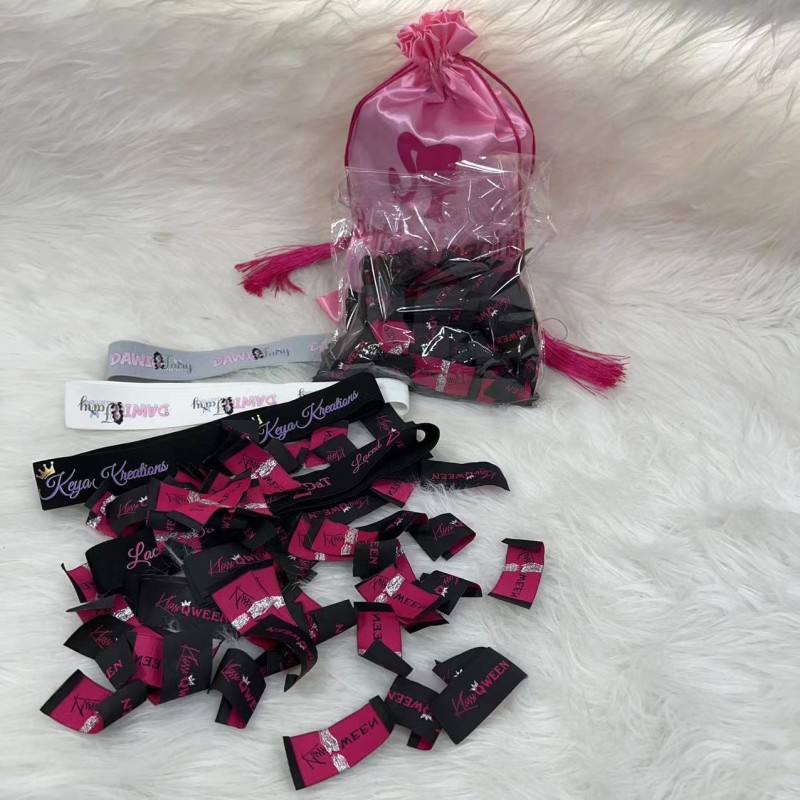 Wig Tags Supplier - Custom Wig Tag With Logo Sew on Lace Business Card