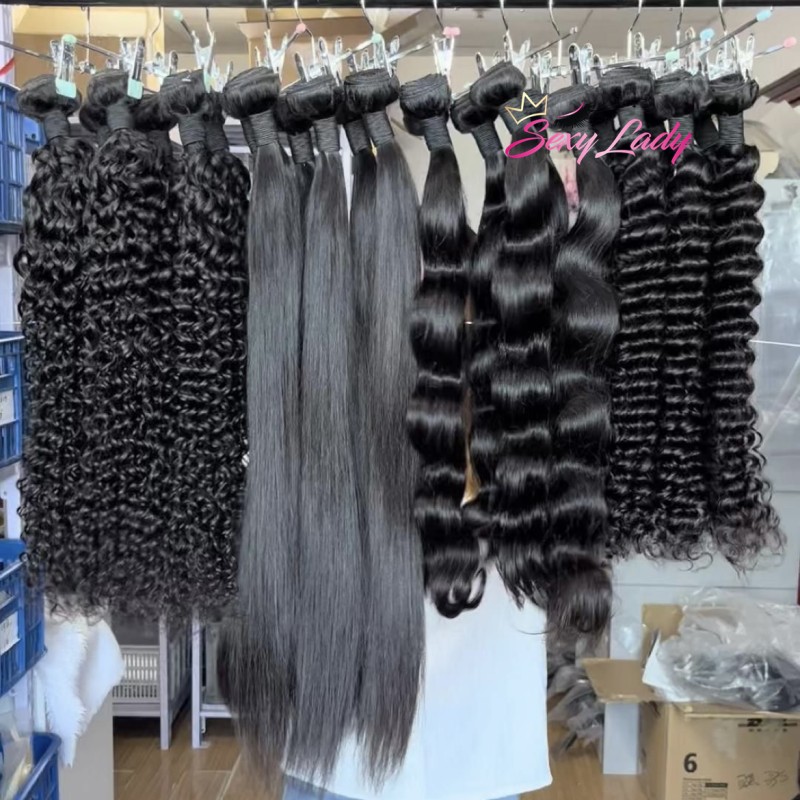Hair Extensions Manufacturer - Sexy Lady Indonesian Burmese Indian Curly Unprocessed