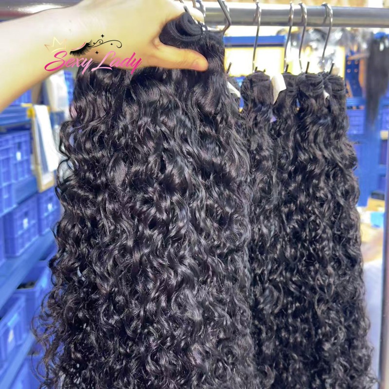 Raw Hair Bundles Factory - Sexy Lady Indonesian Burmese Indian Curly 100g