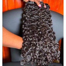 Human Hair Bundles Wholesale - Italy Pixie Curly Burmese 100% Remy Extensions