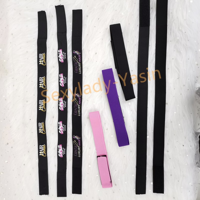Hair Band Supplier - Free Color Elastic Hair Band Adjustable Melt Wig