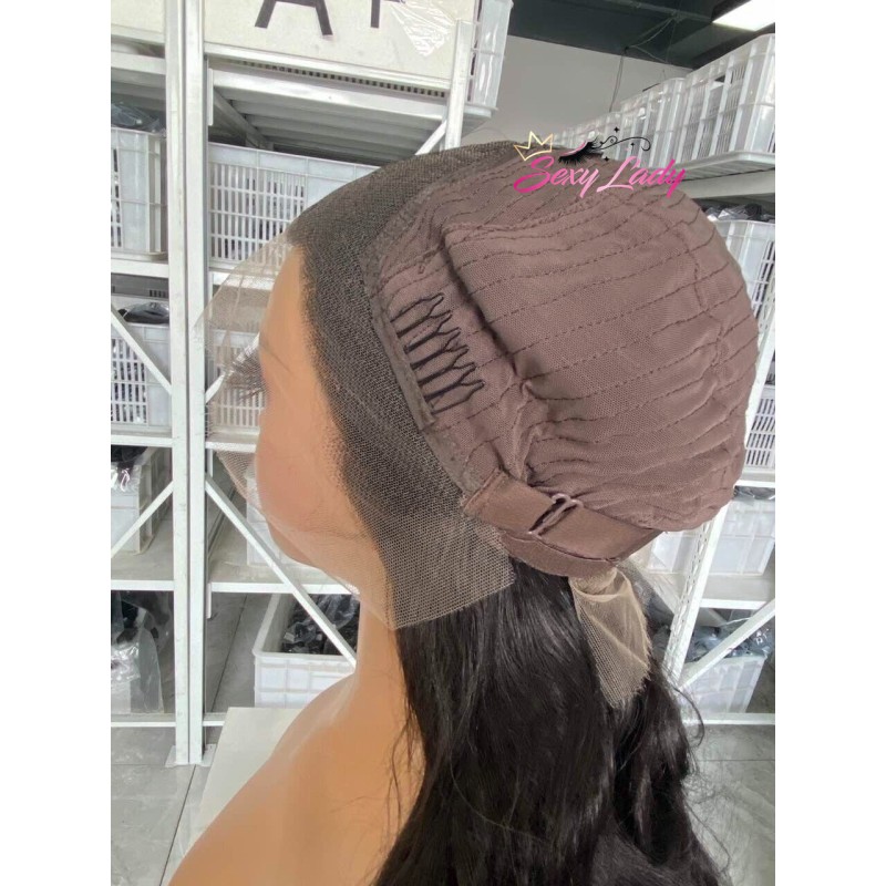 HD Lace Wig Manufacturer - Wholesale Raw Indian 180% Density 134 Frontal