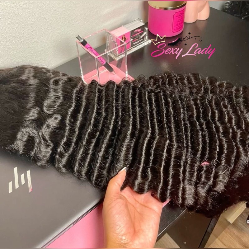 Lace Frontal Wig Factory - Glueless HD Lace Straight Body Deep Wave Burmese