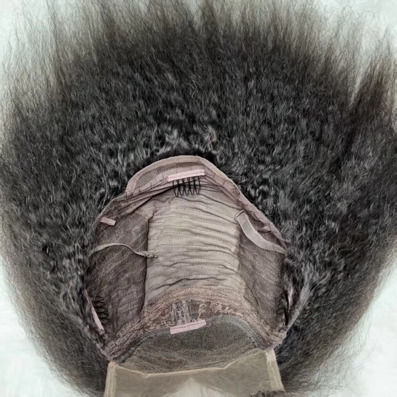 Human Hair Wigs Supplier - Wholesale Burmese Curly 180% 4x4 HD Lace Closure