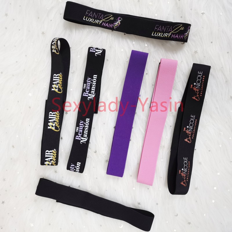Hair Band Supplier - Free Color Elastic Hair Band Adjustable Melt Wig