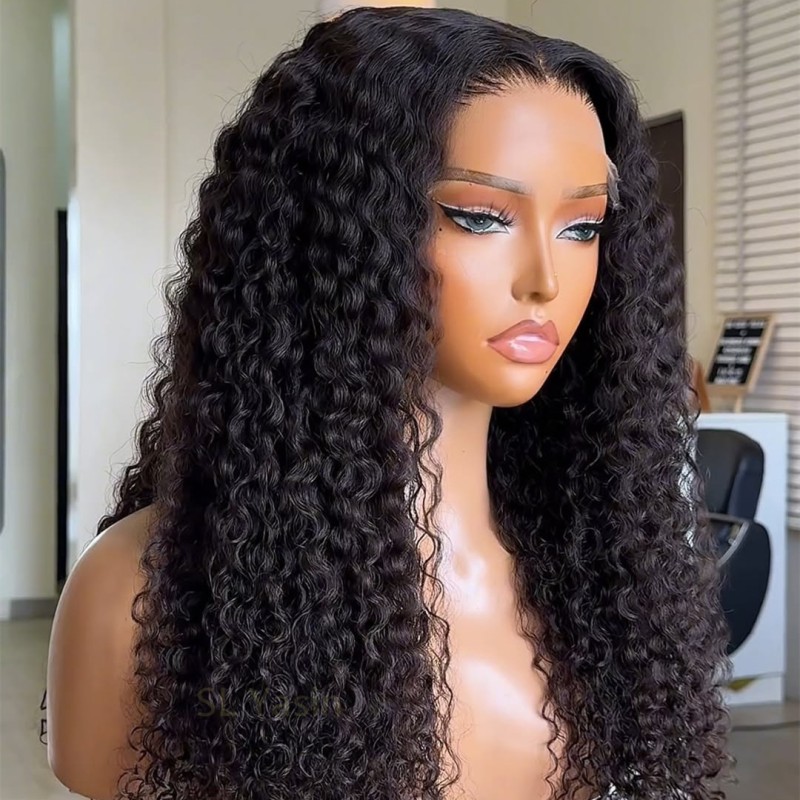 Curly Hair Wig Manufacturer - Wholesale Burmese Curly 180% 5x5 HD Lace