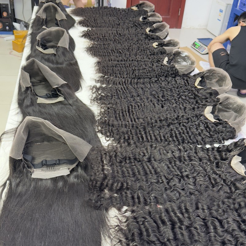 HD Lace Wig Manufacturer - 134 Raw Indian 180% Density Glueless Bob