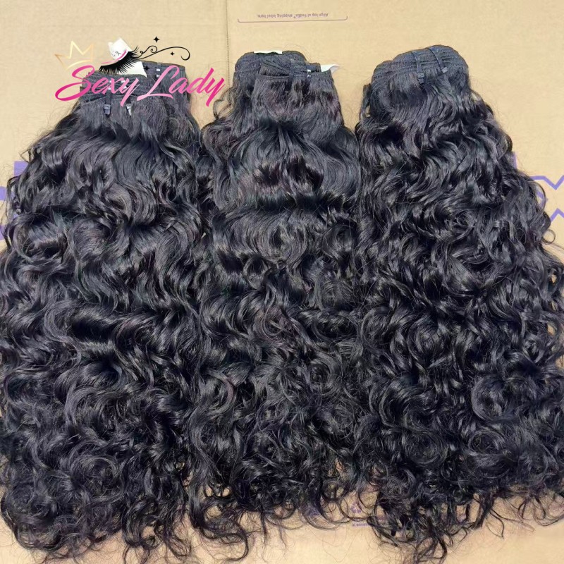 Raw Hair Bundles Factory - Sexy Lady Indonesian Burmese Indian Curly 100g