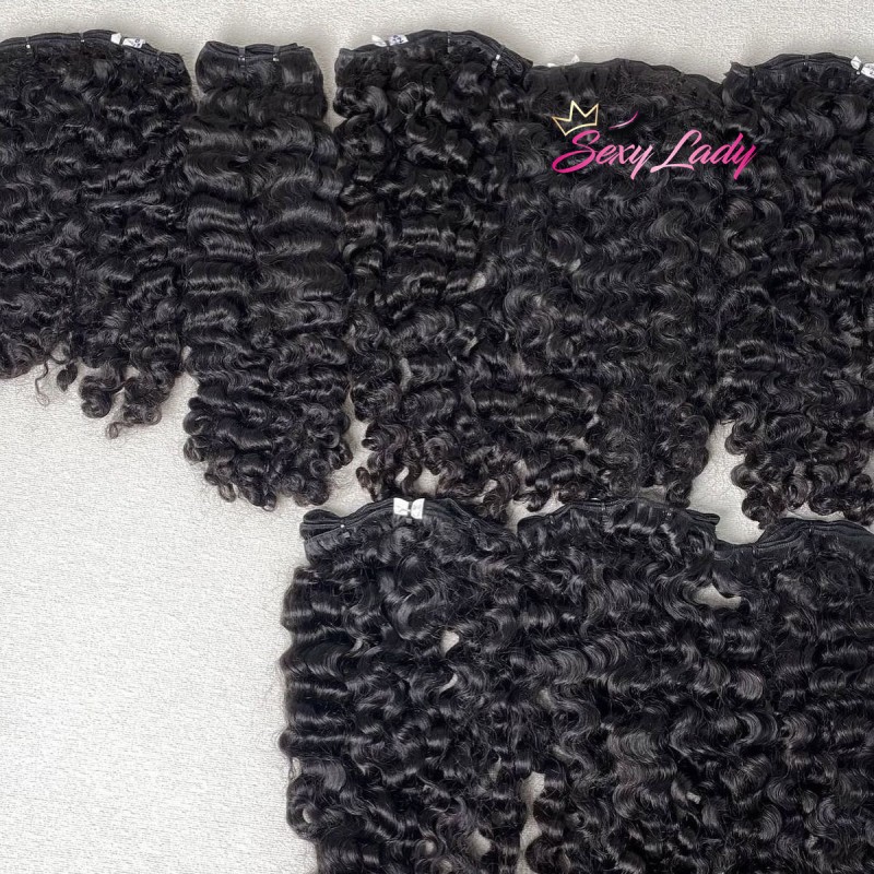 Hair Bundles Supplier - Sexy Lady Indonesian Burmese Indian Curly 100g