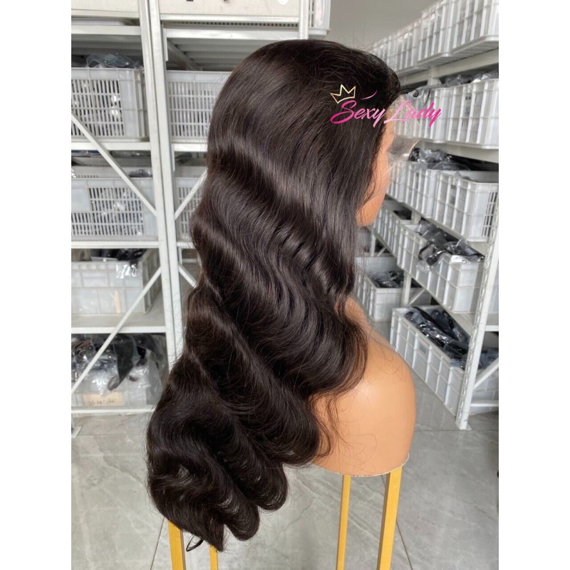 HD Lace Wig Manufacturer - Wholesale Raw Indian 180% Density 134 Frontal