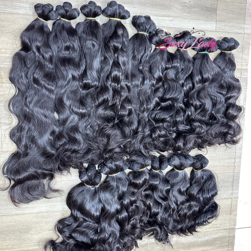 Raw Hair Bundles Factory - Sexy Lady Indonesian Burmese Indian Curly 100g