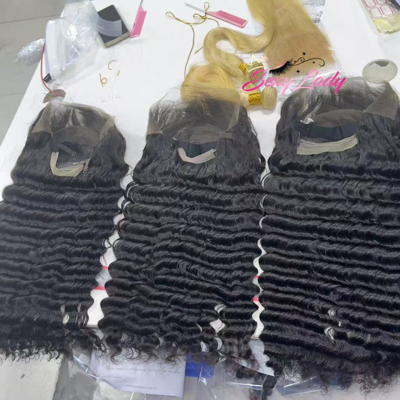 Lace Frontal Wig Factory - Glueless HD Lace Straight Body Deep Wave Burmese