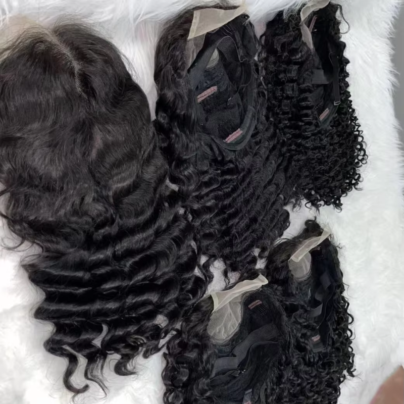 Raw Hair Wig Manufacturer - Wholesale Raw Cambodian 180% 4x4 HD Lace Closure