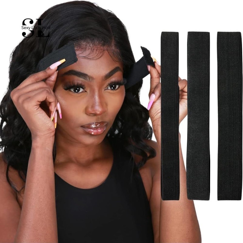 Elastic Wig Band Factory - Custom Logo Elastic Wig Grip Frontal Slayer Head
