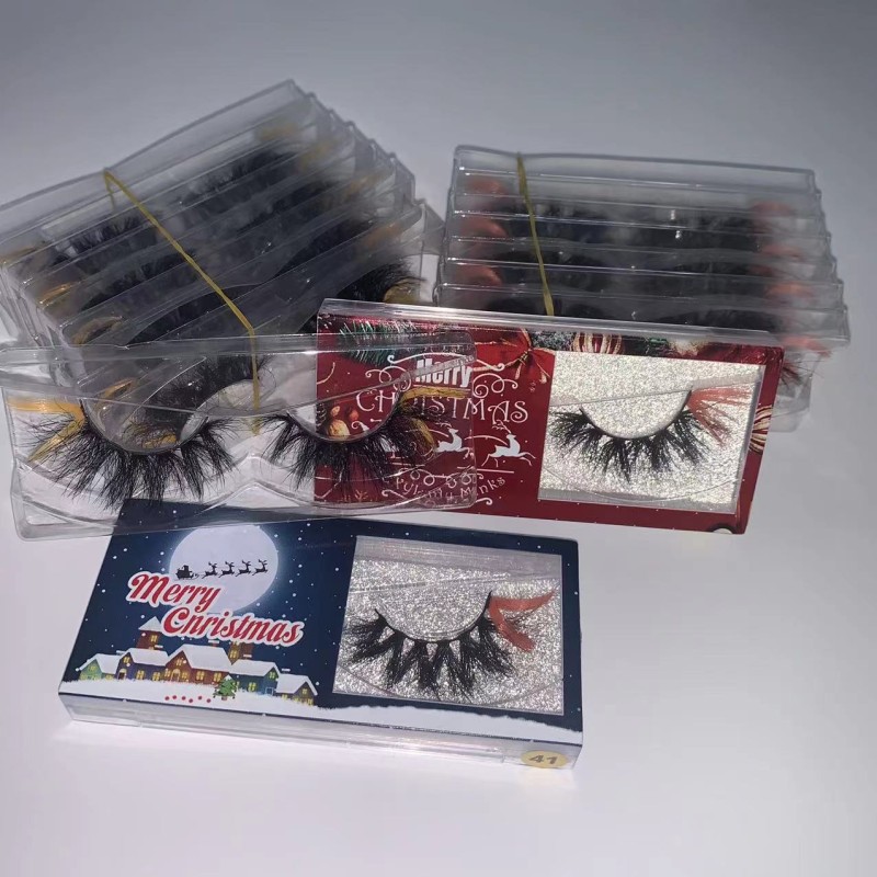 Mink Eyelashes Manufacturer - Pestanas Dramatic Full Strip 3d 30mm Custom