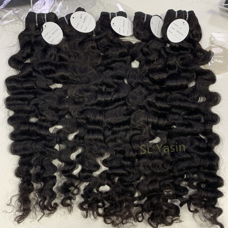 Hair Weft Manufacturer - Wholesale Indian Curly Bundle Cuticle Aligned Burmese