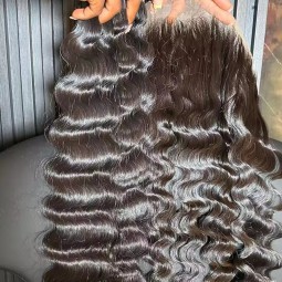 Raw Hair Bundles Factory - Burmese Curly Virgin Straight Unprocessed Human