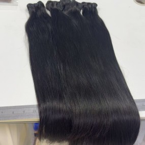 Raw Hair Supplier - Straight Cambodian Double Weft Deep Natural Wave