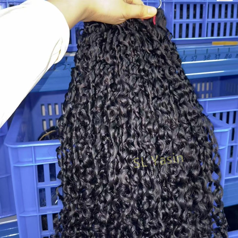 Human Hair Bundles Wholesale - Wholesale Cambodian Wavy Curly Cuticle Aligned
