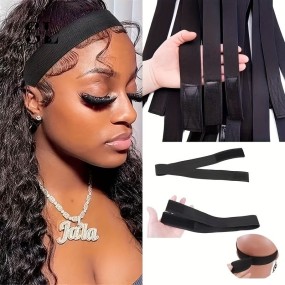 Lace Melt Band Supplier - Melting Down Edge Headband Elastic Free Design