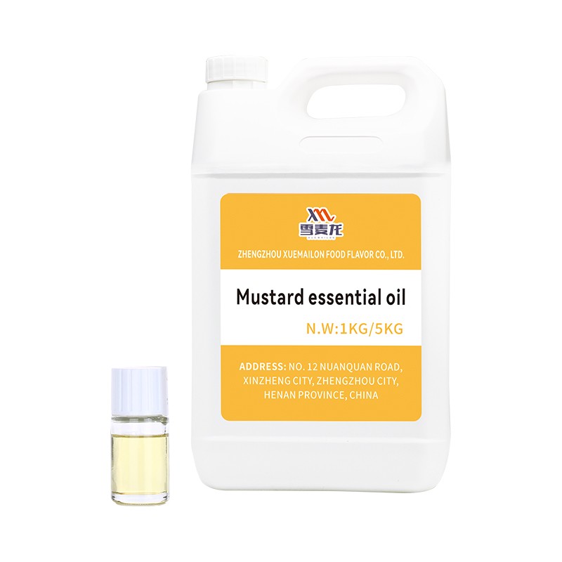 Mustard Essential Oil Manufacturer - High Quality Food Additive Bottle Packed