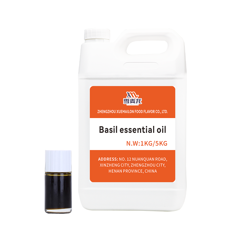 Basil Essential Oil Supplier - CO2 Extract 100% Natural Food Grade Basil Extract