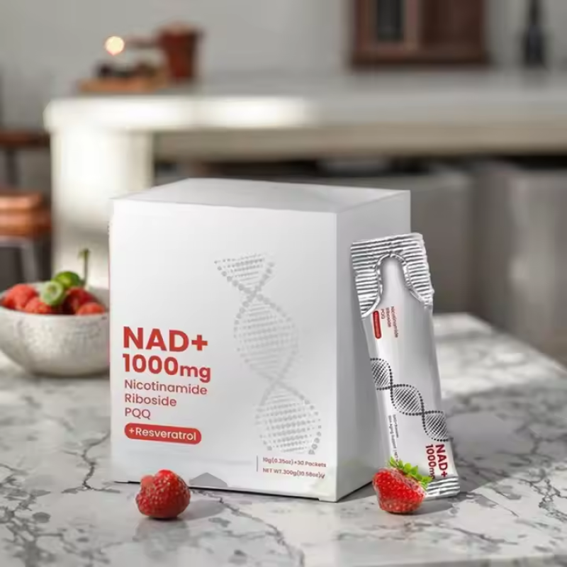 NAD+ Oral Liquid Factory - OEM 1000mg Berry Flavor Drink Mix
