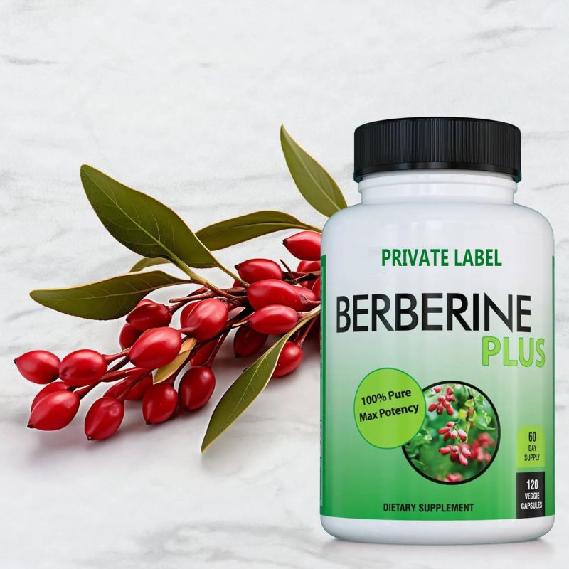 Berberine Capsules Supplier - Factory OEM 1200mg Vegan Berberine HCL