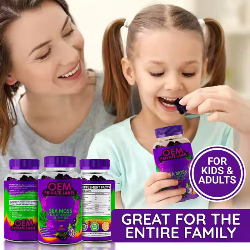 Sea Moss Gummies Supplier - Wholesale Vegan Bladderwrack Burdock Root