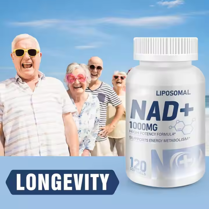 NAD+ Capsules Factory - Factory OEM Liposomal NAD Booster 1000mg