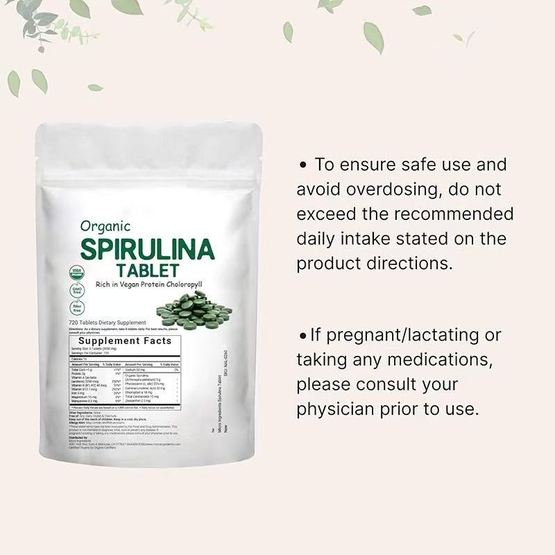 Spirulina Capsules Factory - Premium Organic Spirulina Chlorella Tablets