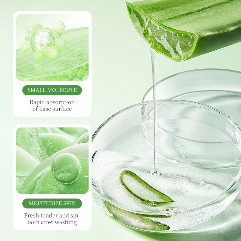 Peeling Gel Supplier - Natural Aloe Vera Sparkling Deep Exfoliator Dead Skin Removal
