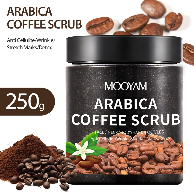 Body Scrub Manufacturer - Gentle Exfoliating Coffee Bath Salt Dead Skin Removal