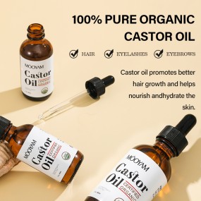 Castor Oil Supplier - MOOYAM 60ml Organic Private Label Vegan Keratin Eyelash