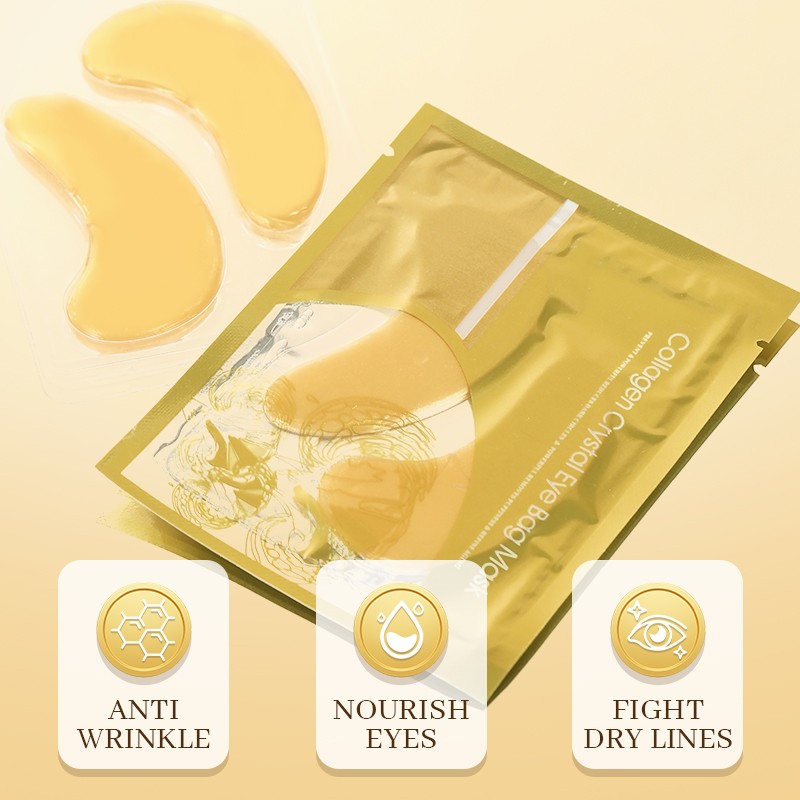 Eye Patch Mask Factory - Organic Gold Collagen Hydrating Anti-Puffiness Dark Circles