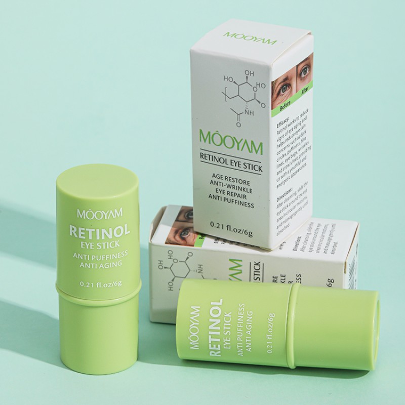 Eye Cream Stick Supplier - Vegan Collagen Retinol Anti-Wrinkles Dark Circles Puffiness