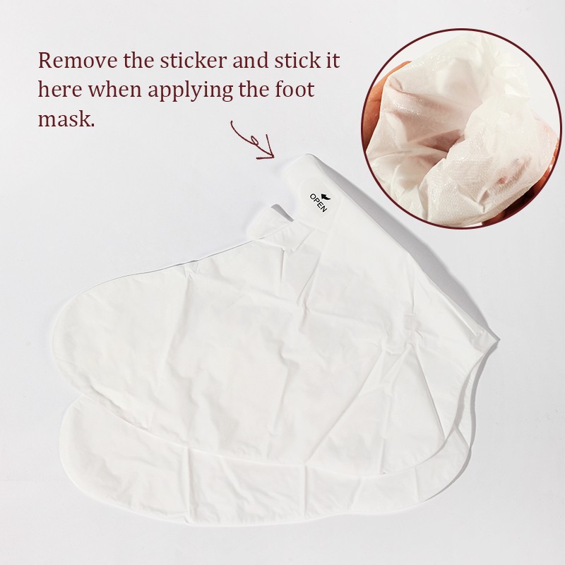 Foot Mask Manufacturer - Organic Dead Skin Exfoliating Liquid Goat Milk Gel Sheet