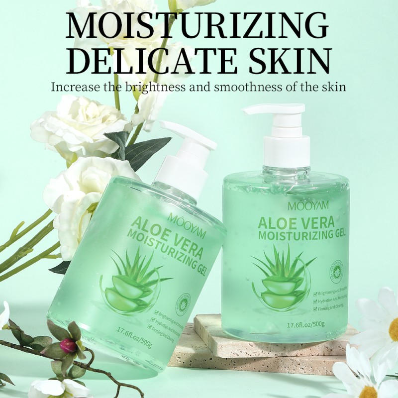 Aloe Vera Gel Supplier - Organic Aloe Vera Vitamin C Herbal Moisturizing Face Body