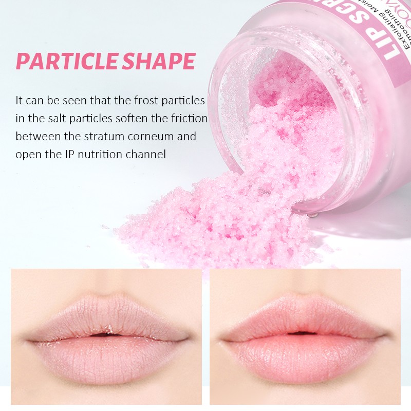Lip Scrub Supplier - Organic Natural Lightening Moisturizing Exfoliating Pink Color
