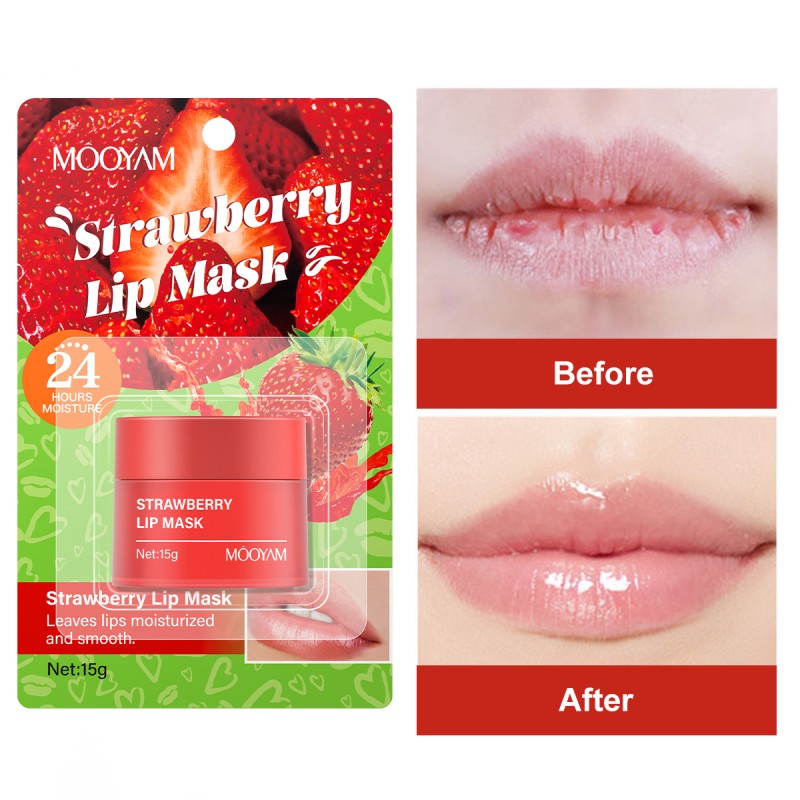 Lip Moisturizer Manufacturer - Organic Sheet Cherry VC Flavors Hydrating Repairing