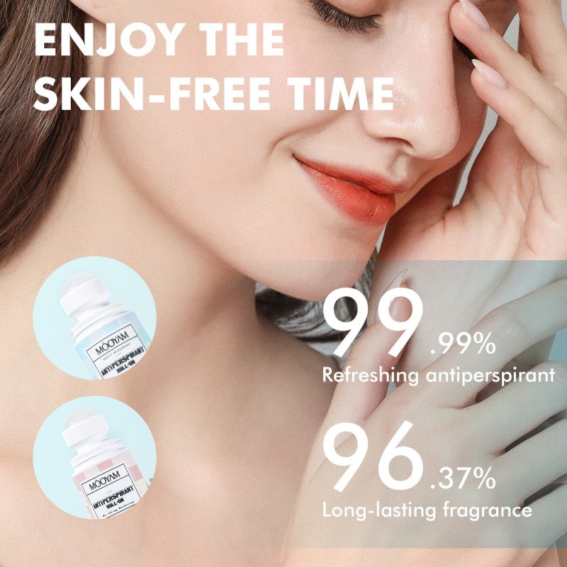 Deodorant Roll-On Manufacturer - Private Label Long-Lasting Herbal Antiperspirant Moisturizing