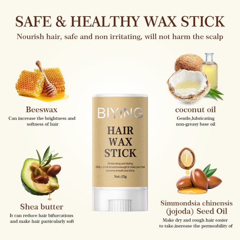 Hair Wax Stick Supplier - Private Label Strong Styling 5 Types OEM OBM ODM Long-Lasting